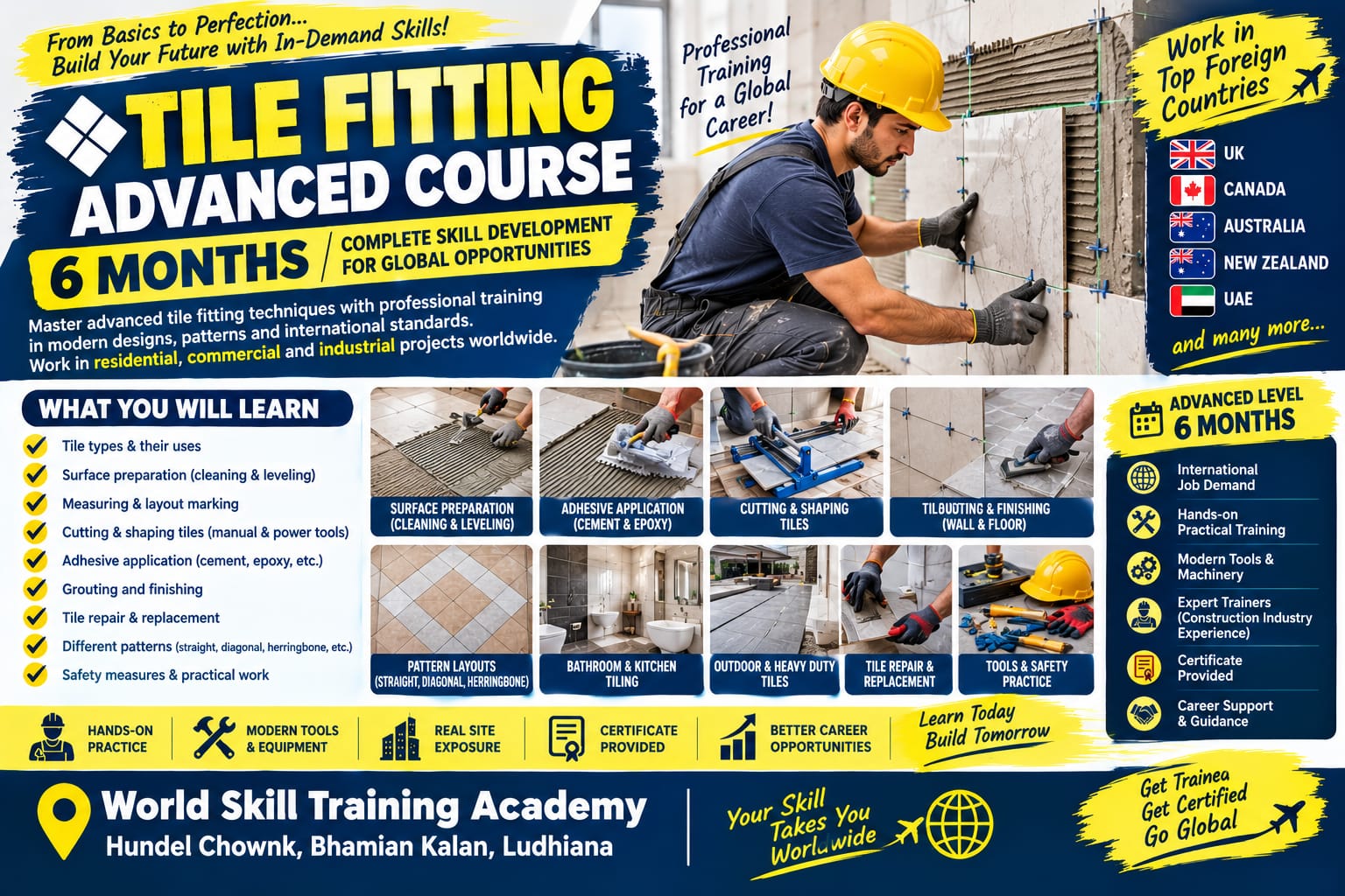 TILE FITTING - ADVANCE